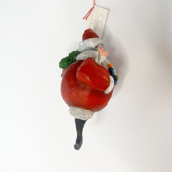 Vintage Dept 56 No’L Santa Claus Ornament HAND PAINTED Rare 5.5 Inches - Picture 3 of 8